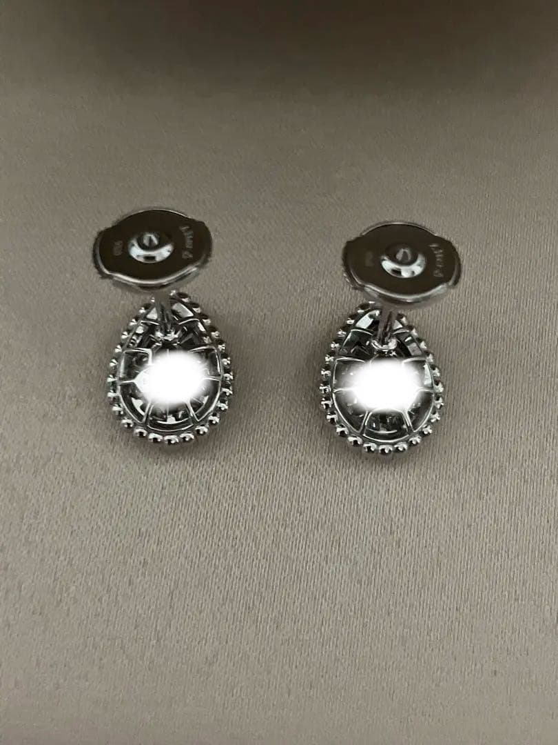 ブシュロン　セルパンボエム　ピアス　スモール　WG