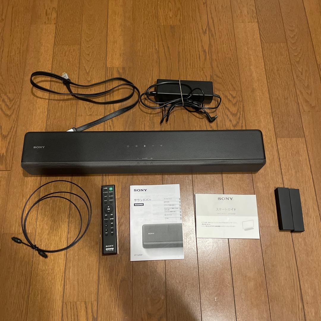 ソニー サウンドバー HT-S200F Bluetooth HDMIケーブル付き
