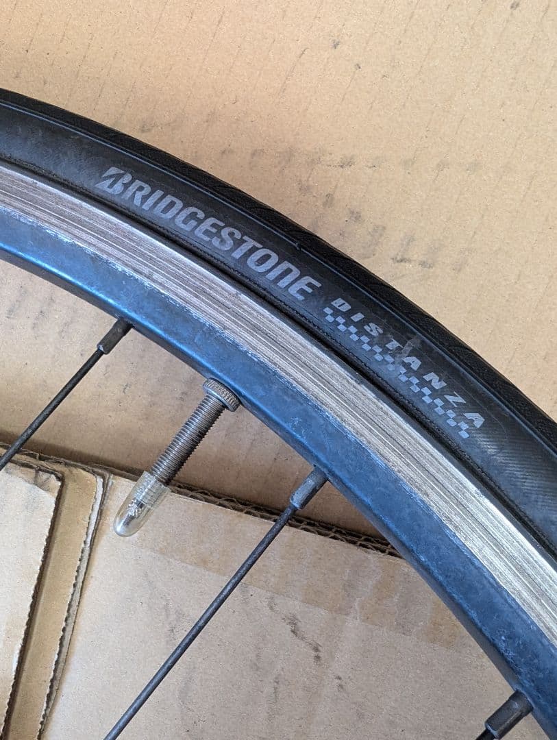 ビアンキ取り外し/クロスバイク用700Cホイール前後セット