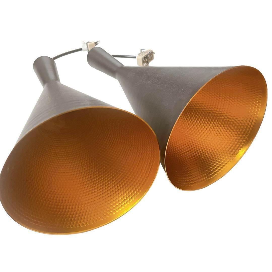 ペンダントライト ブラック 1灯 デザイン 照明 2セット