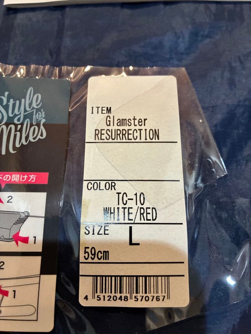 極美 SHOEI グラムスターリザレクション TC-10コーティング 廃番色 L