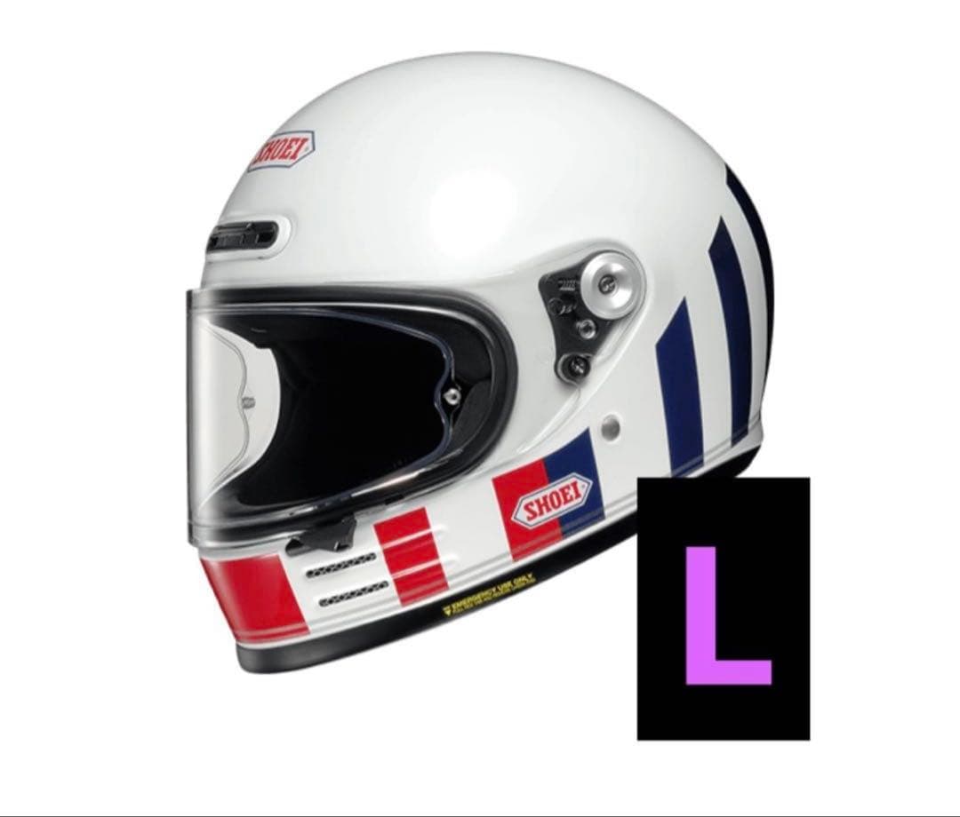 極美 SHOEI グラムスターリザレクション TC-10コーティング 廃番色 L