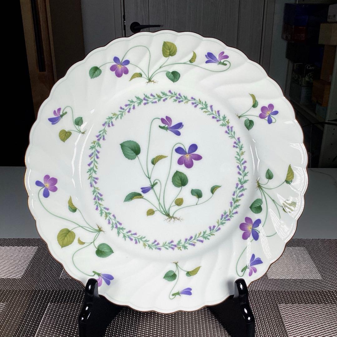 Noritake 『VIOLET DREAM』　大皿　取皿　5枚