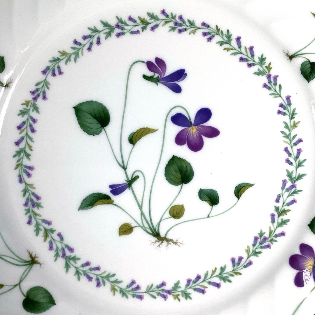 Noritake 『VIOLET DREAM』　大皿　取皿　5枚