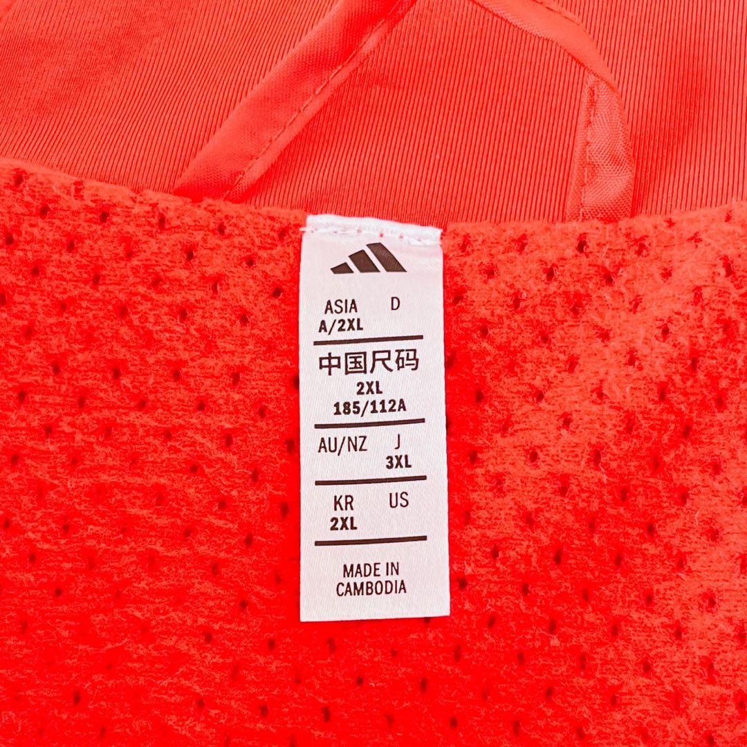 新品未使用品　adidasジャージ セットパワーレッドKSB76-KSB75