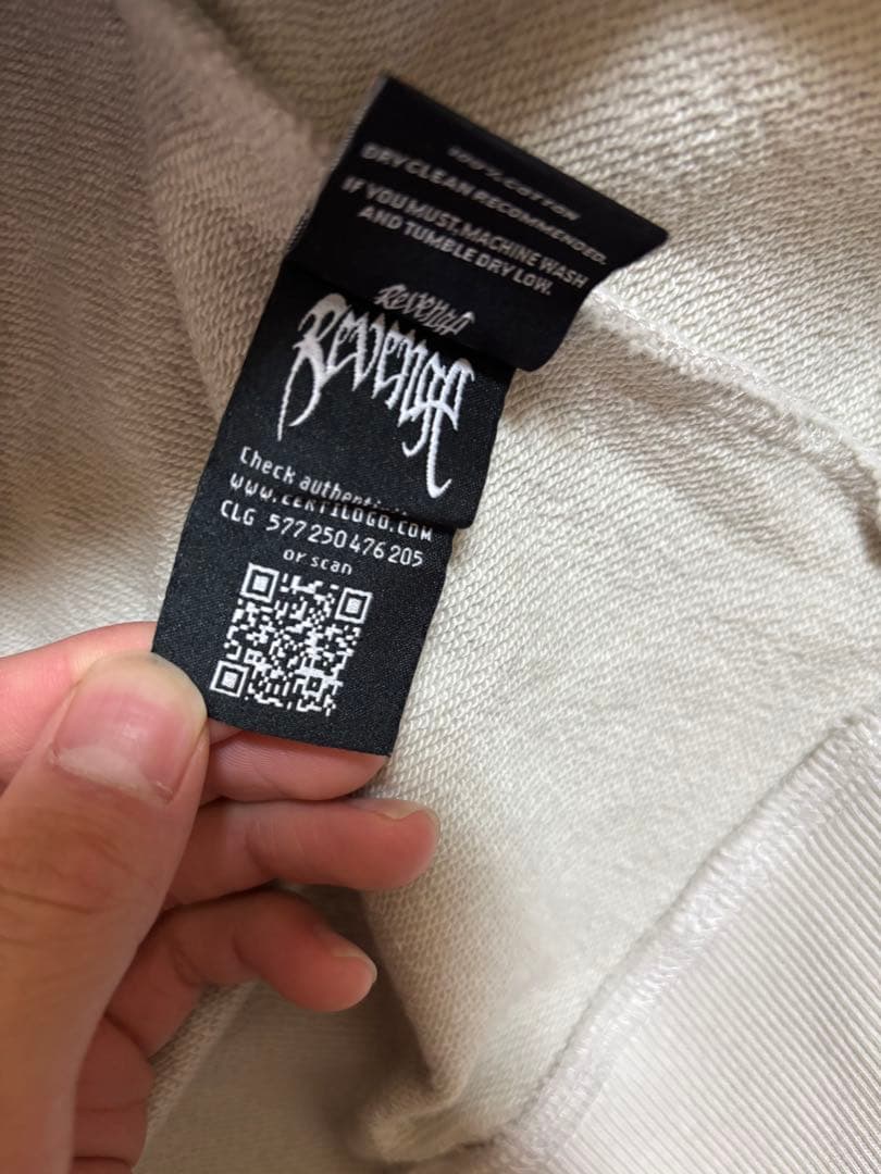 REVENGEパーカー SUPPLIER/X Mugshot Hoodie