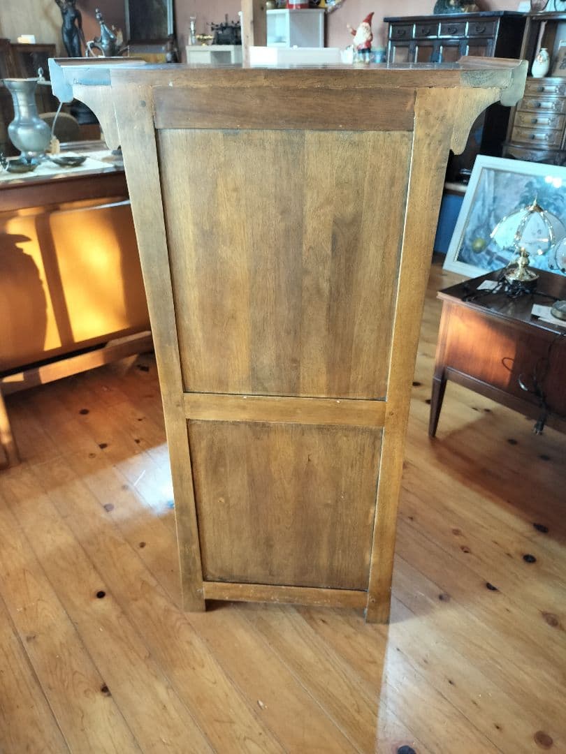 無垢材チェスト　アジアン　ヴィンテージ　7段引き出し