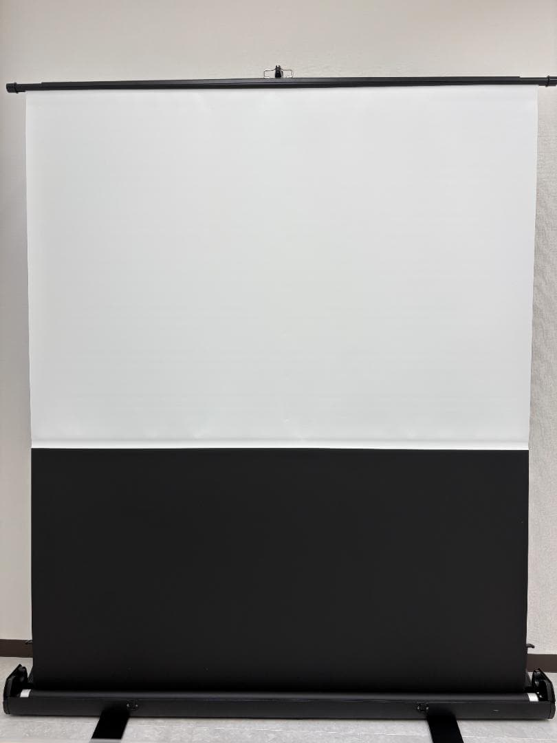 【美品】OS フロアスタンドスクリーン 63型相当 / 自立式スクリーン