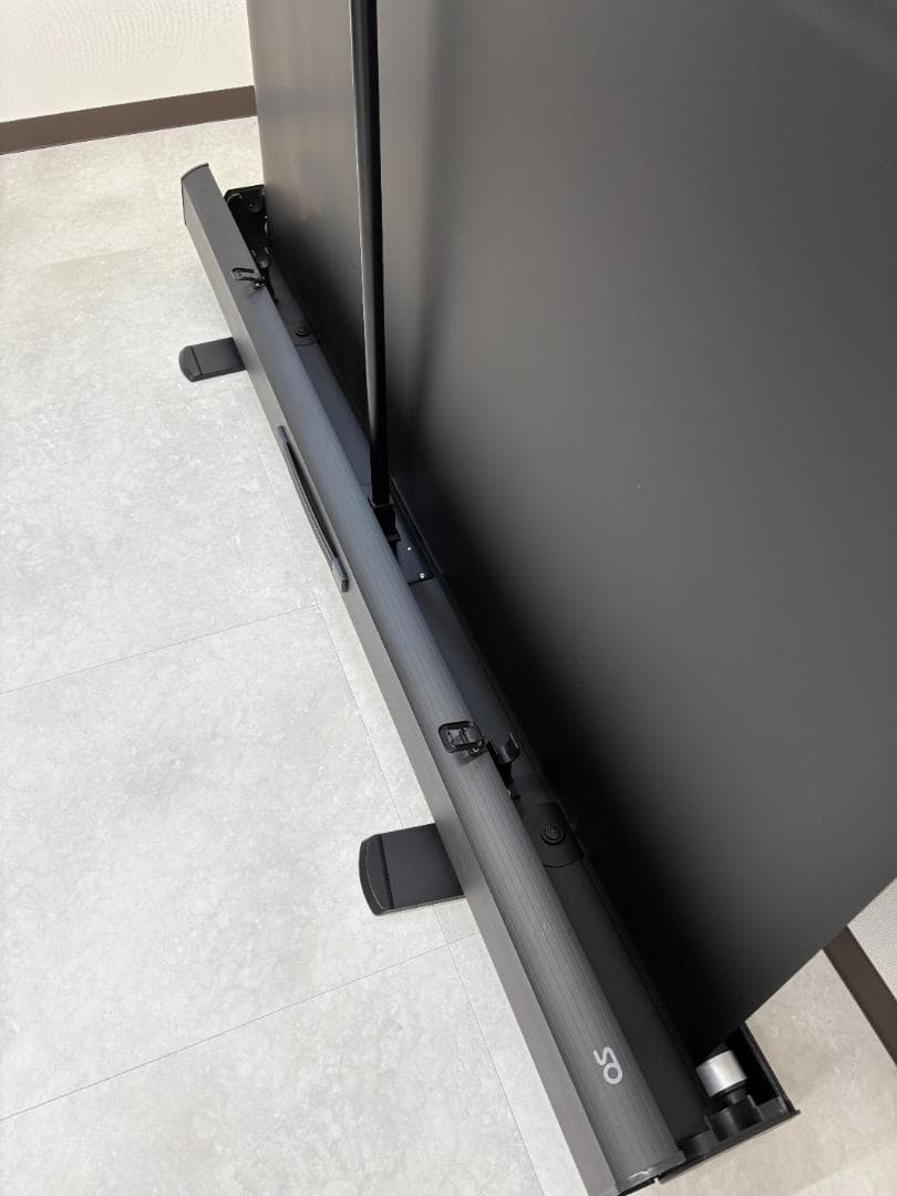 【美品】OS フロアスタンドスクリーン 63型相当 / 自立式スクリーン