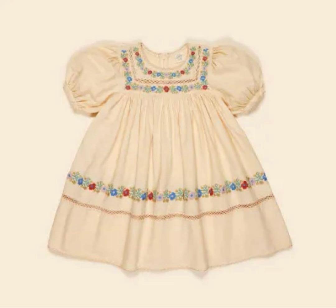 ワンピース Apolina Patsy Dress - Milk 5-7Y