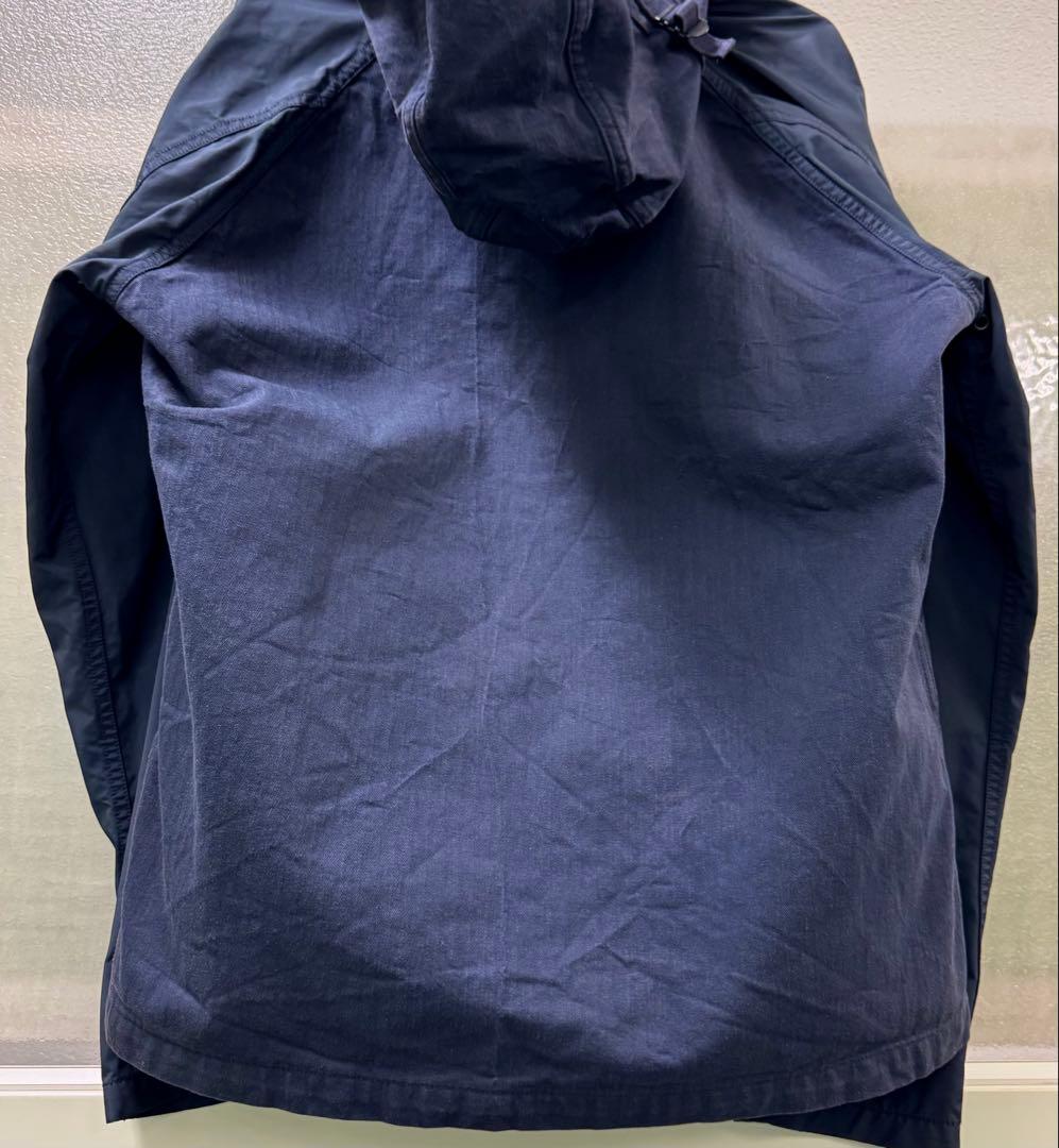 Nigel Cabourn ウェットウェザーパーカー 50 ネイビー