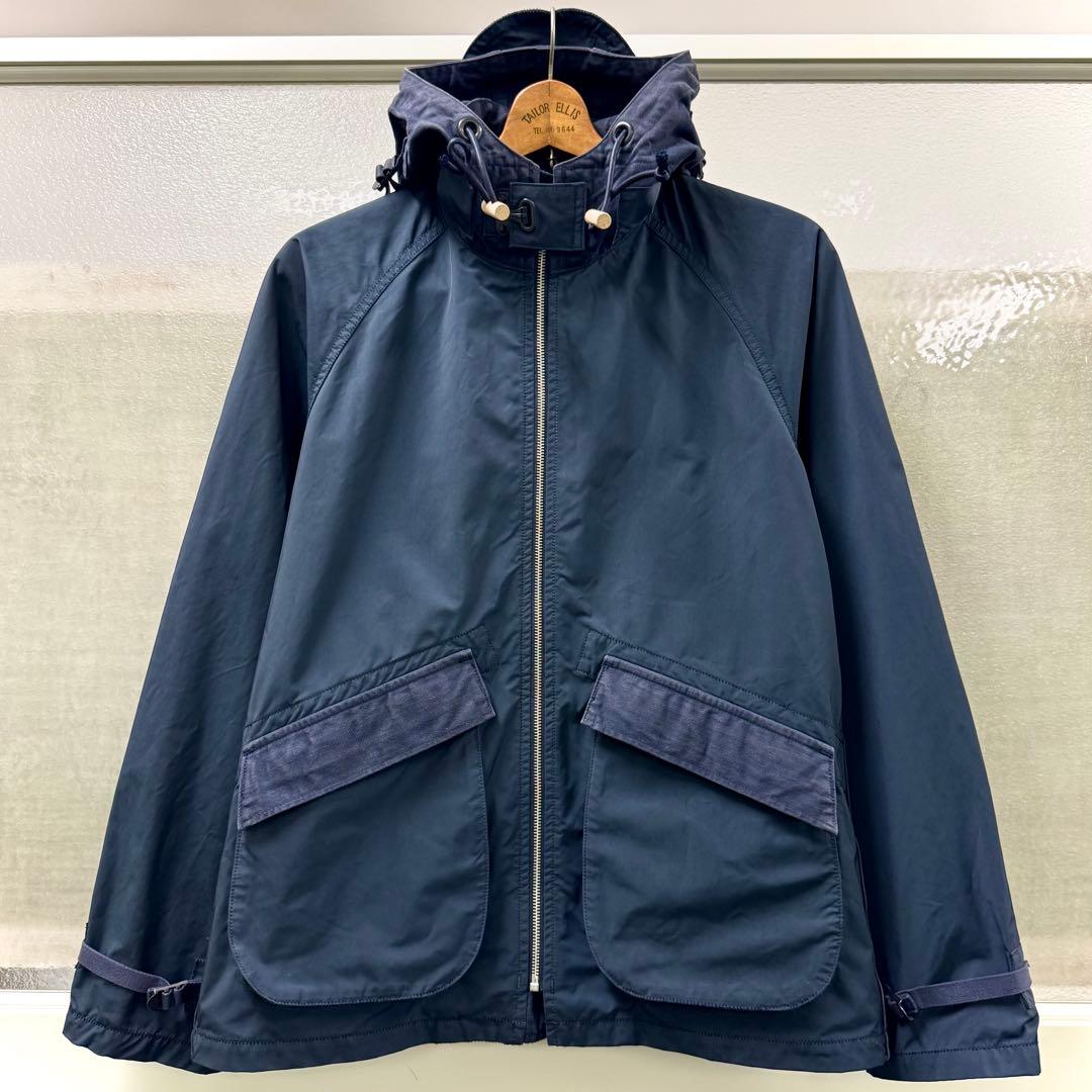 Nigel Cabourn ウェットウェザーパーカー 50 ネイビー
