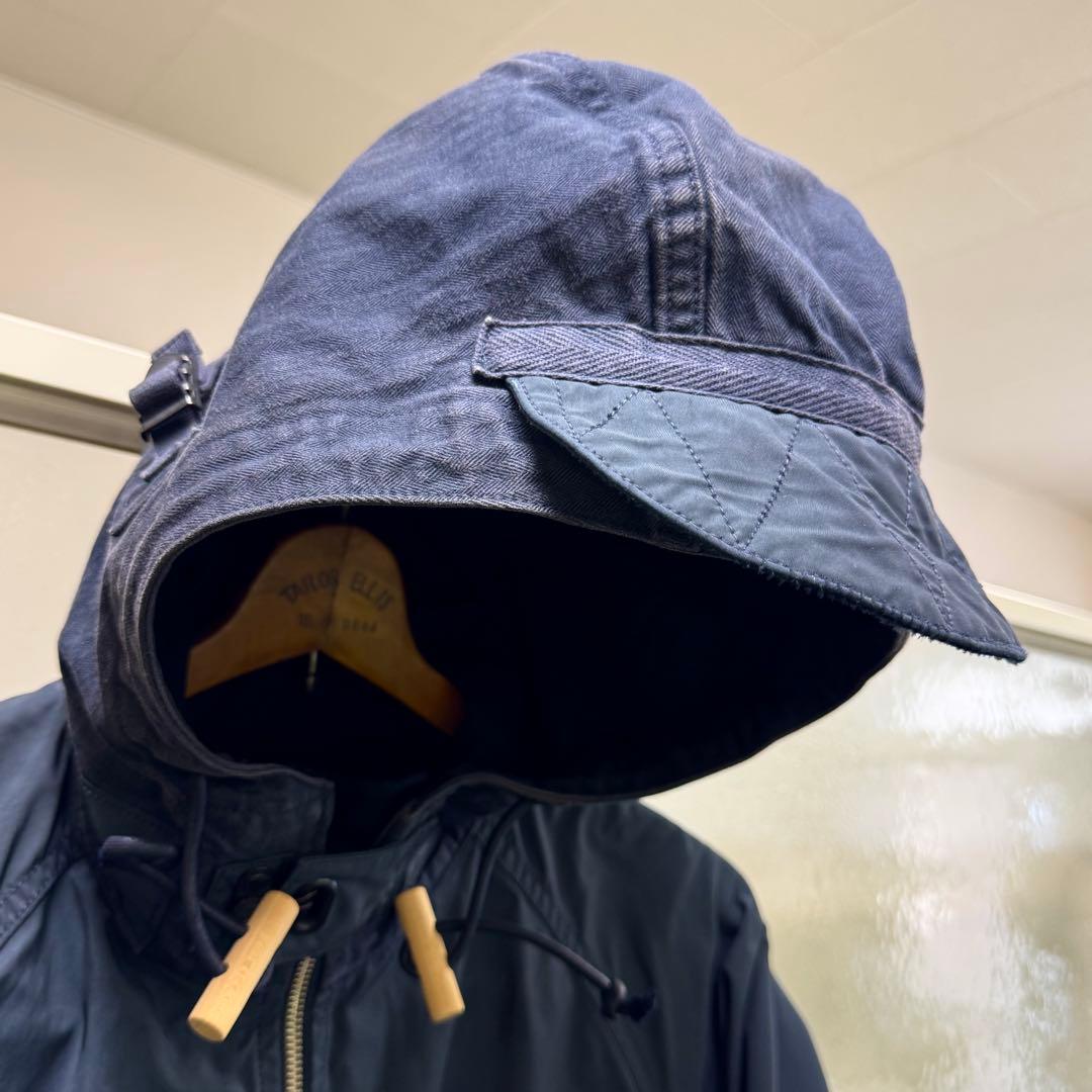 Nigel Cabourn ウェットウェザーパーカー 50 ネイビー