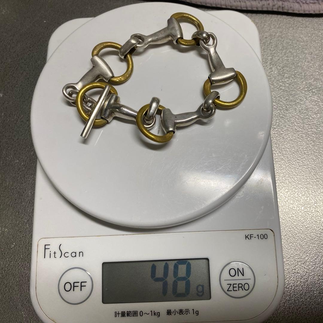 メキシコ製 vintage 925 ホースビット ブレスレット