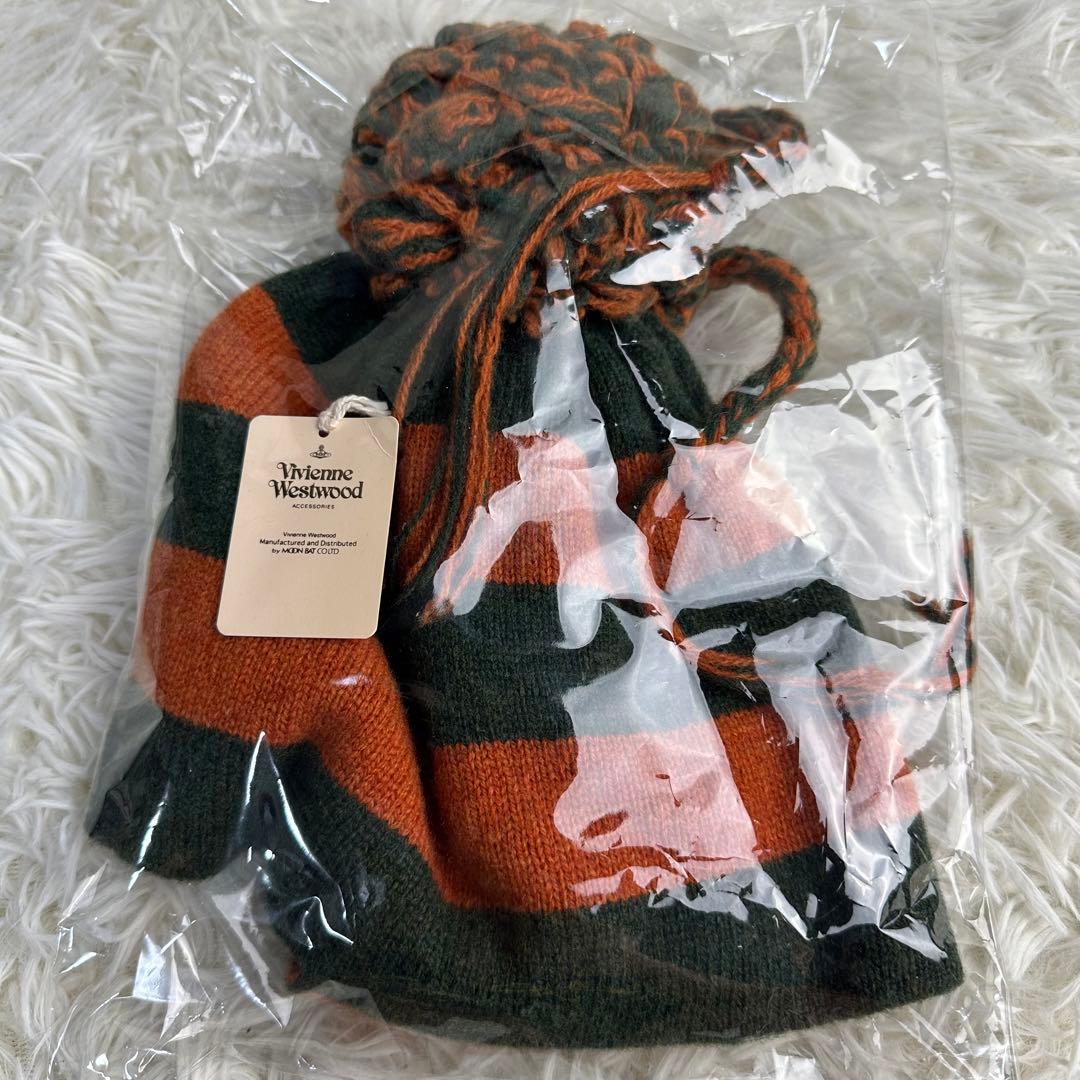 【正規品】新品 Vivienne Westwood 耳当て付きニットNANAシン