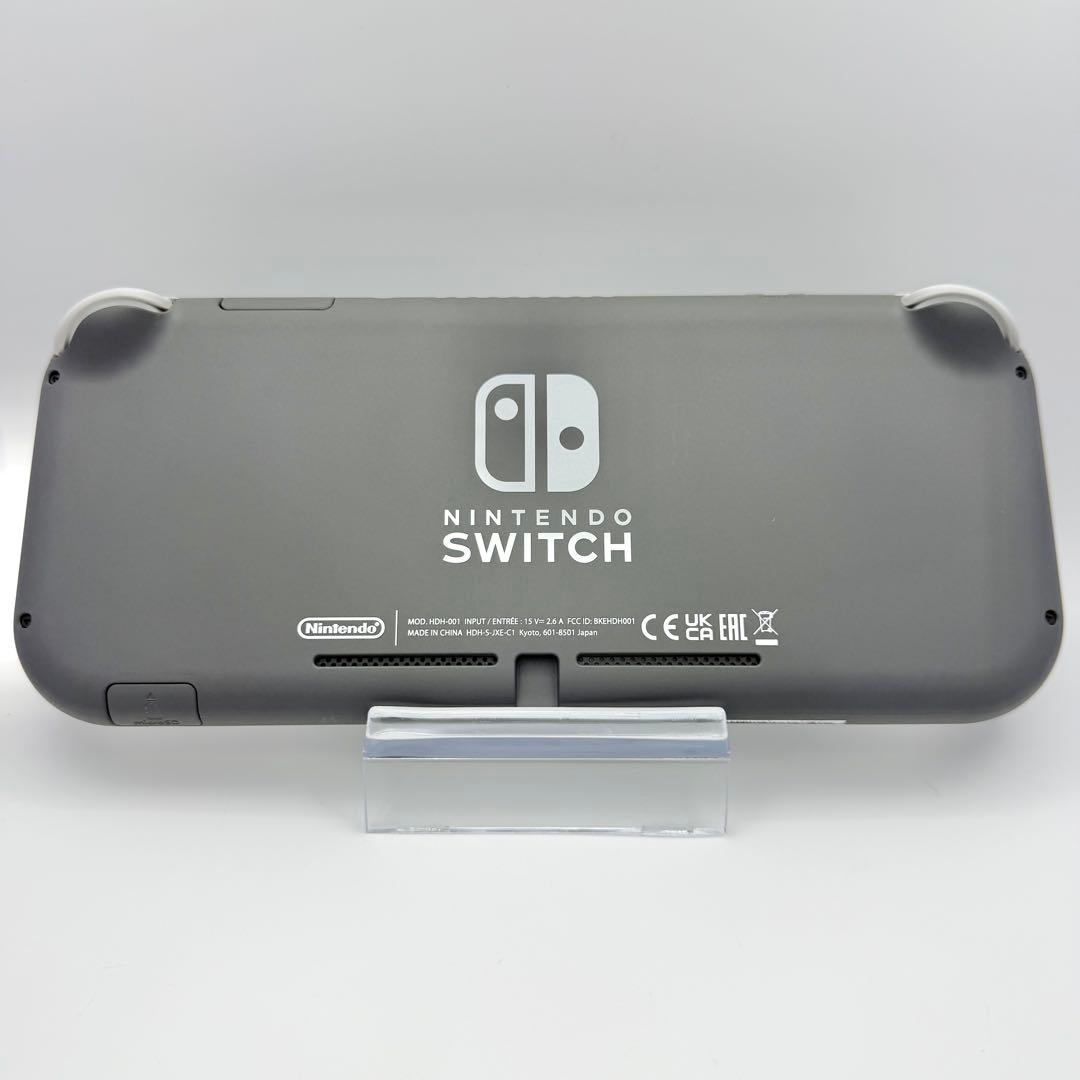 【極美品：未使用級】Nintendo Switch Lite グレー 完品