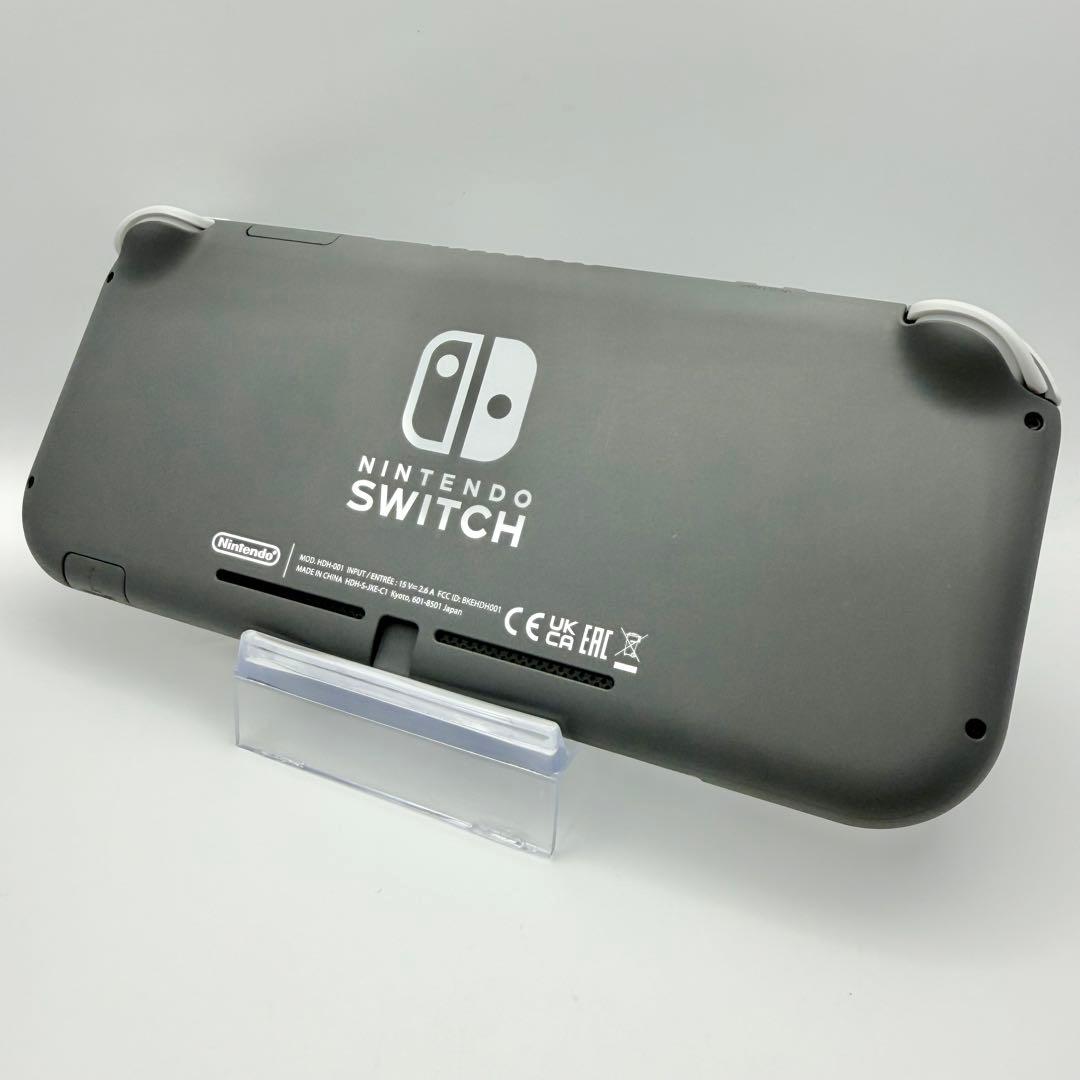 【極美品：未使用級】Nintendo Switch Lite グレー 完品