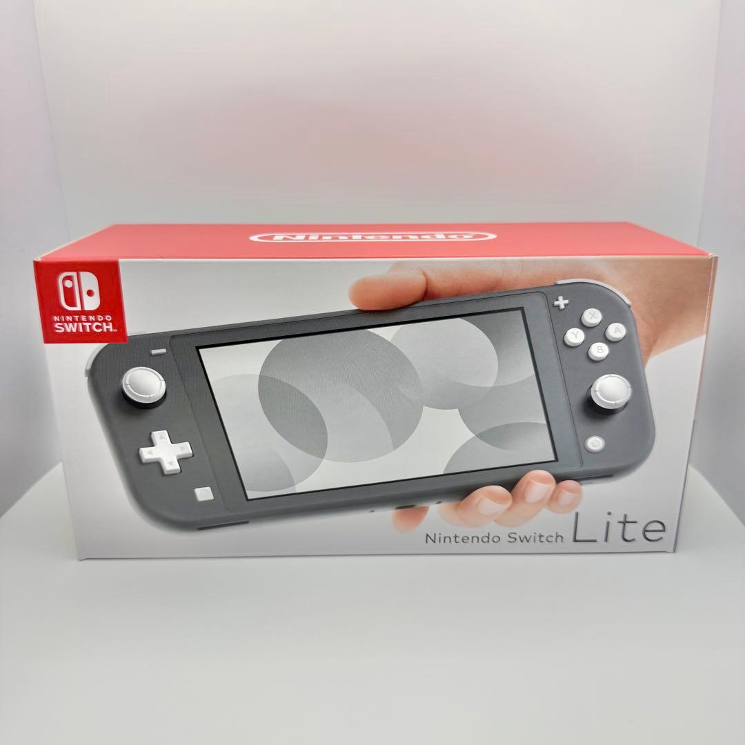 【極美品：未使用級】Nintendo Switch Lite グレー 完品