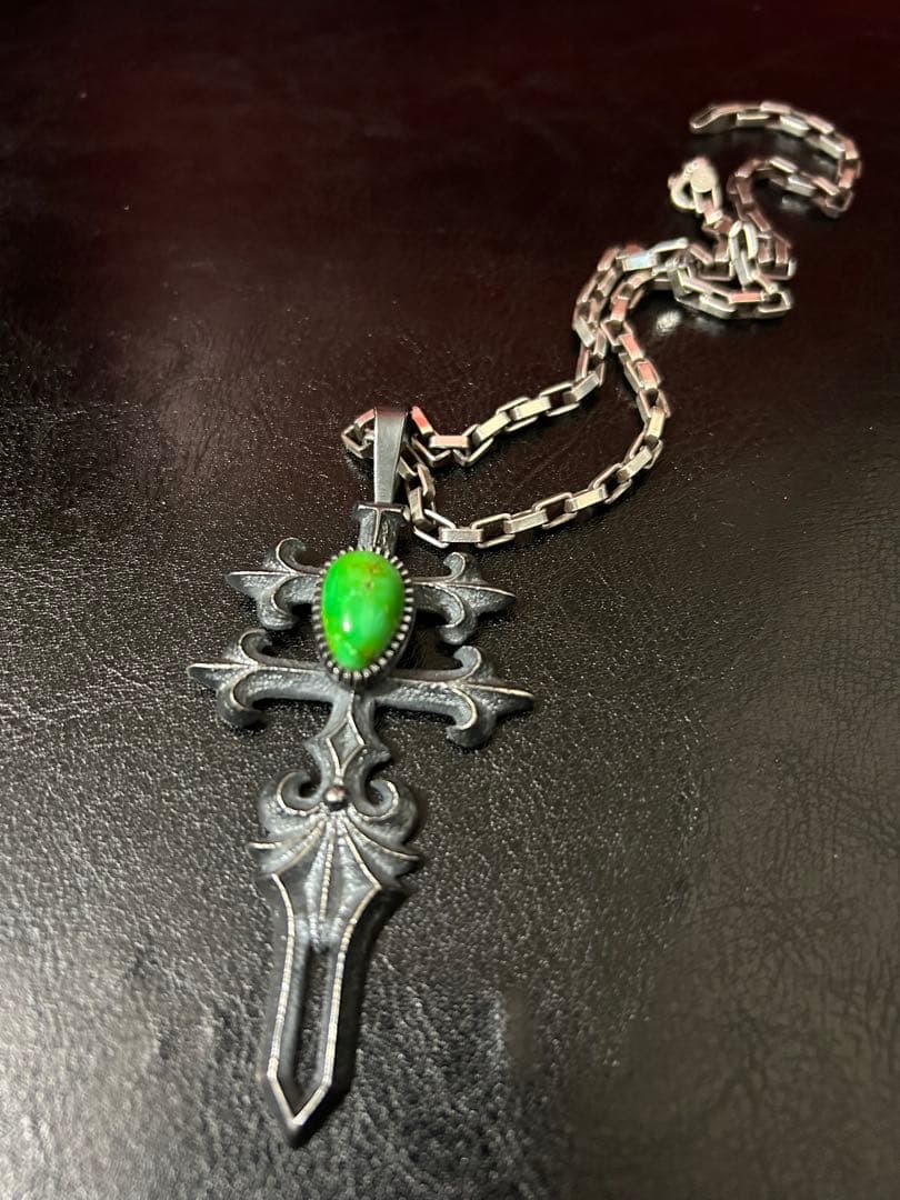 ナバホ　イスレタクロスターコイズペンダント