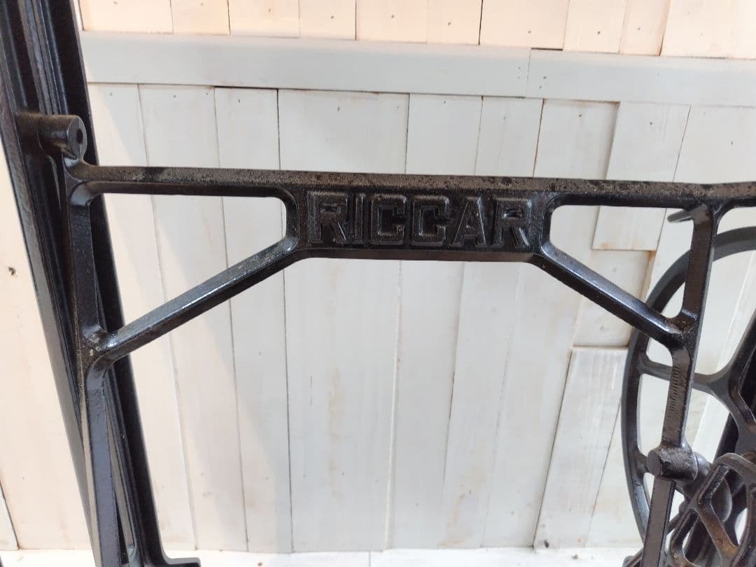 ヒカルページRICCAR レトロミシンテーブル　ミシン台　作業台