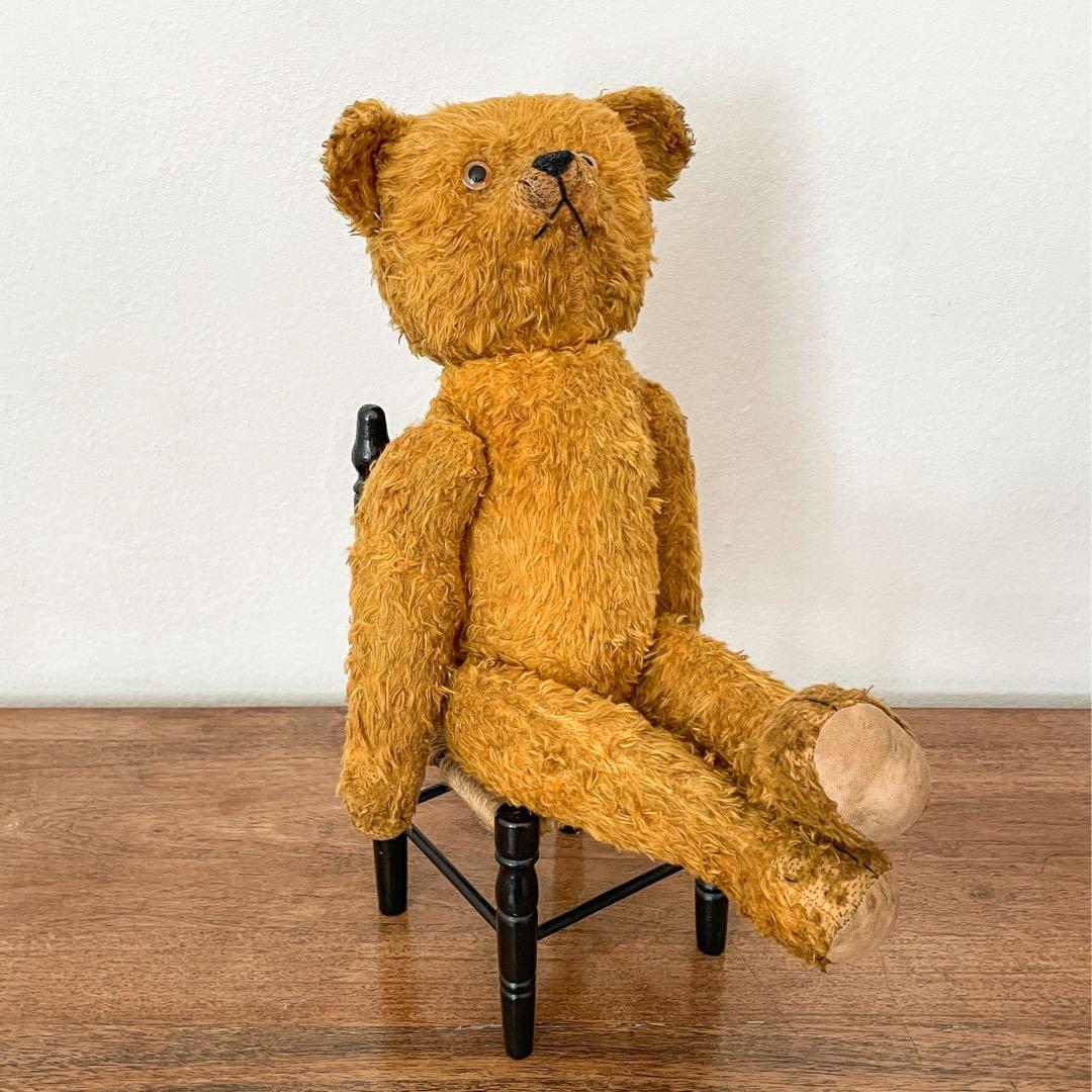 【ドイツ くまのぬいぐるみ①】アンティーク テディベア