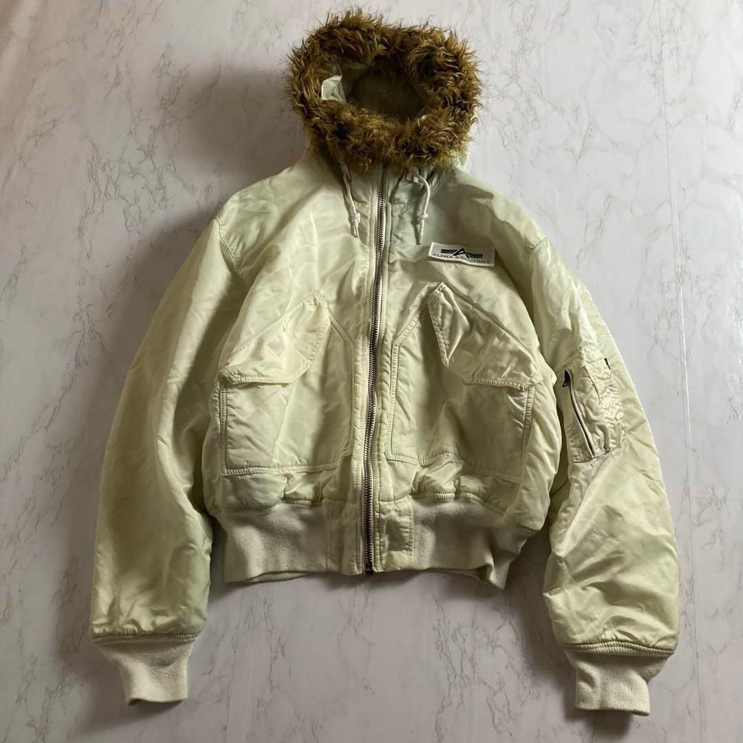 Alpha CWU-45/P フライトJK白ダメージ リペア前提 USA