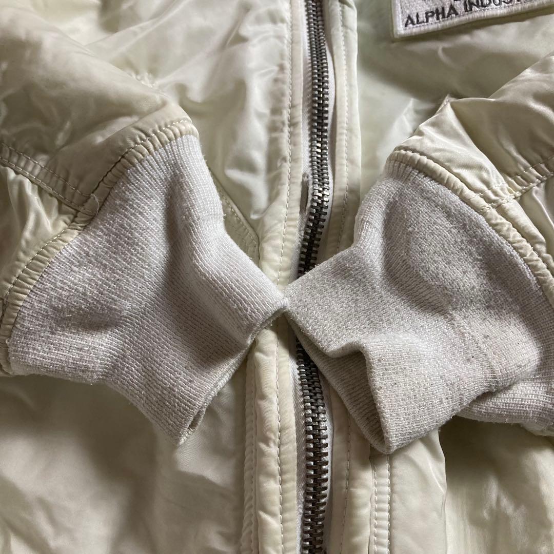 Alpha CWU-45/P フライトJK白ダメージ リペア前提 USA