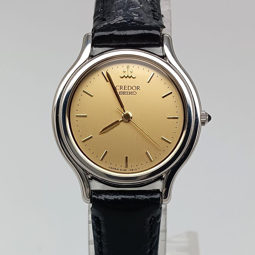 【極美品】セイコー クレドール レディース腕時計 3L-1