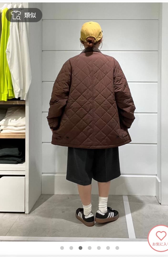 ローリーズファーム　【LFM(U)】キルトハンティングブルゾン