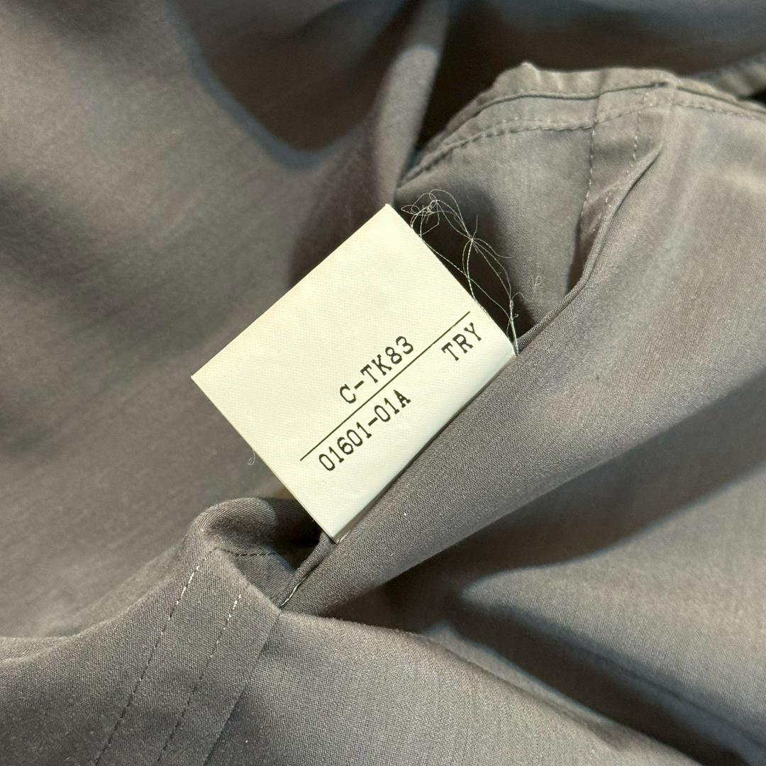 ~90s Burberry ステンカラーコート グレー 三陽商会 DM1313