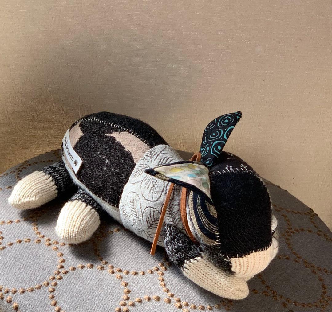 ミニペルホネン ぬいぐるみ 黒白