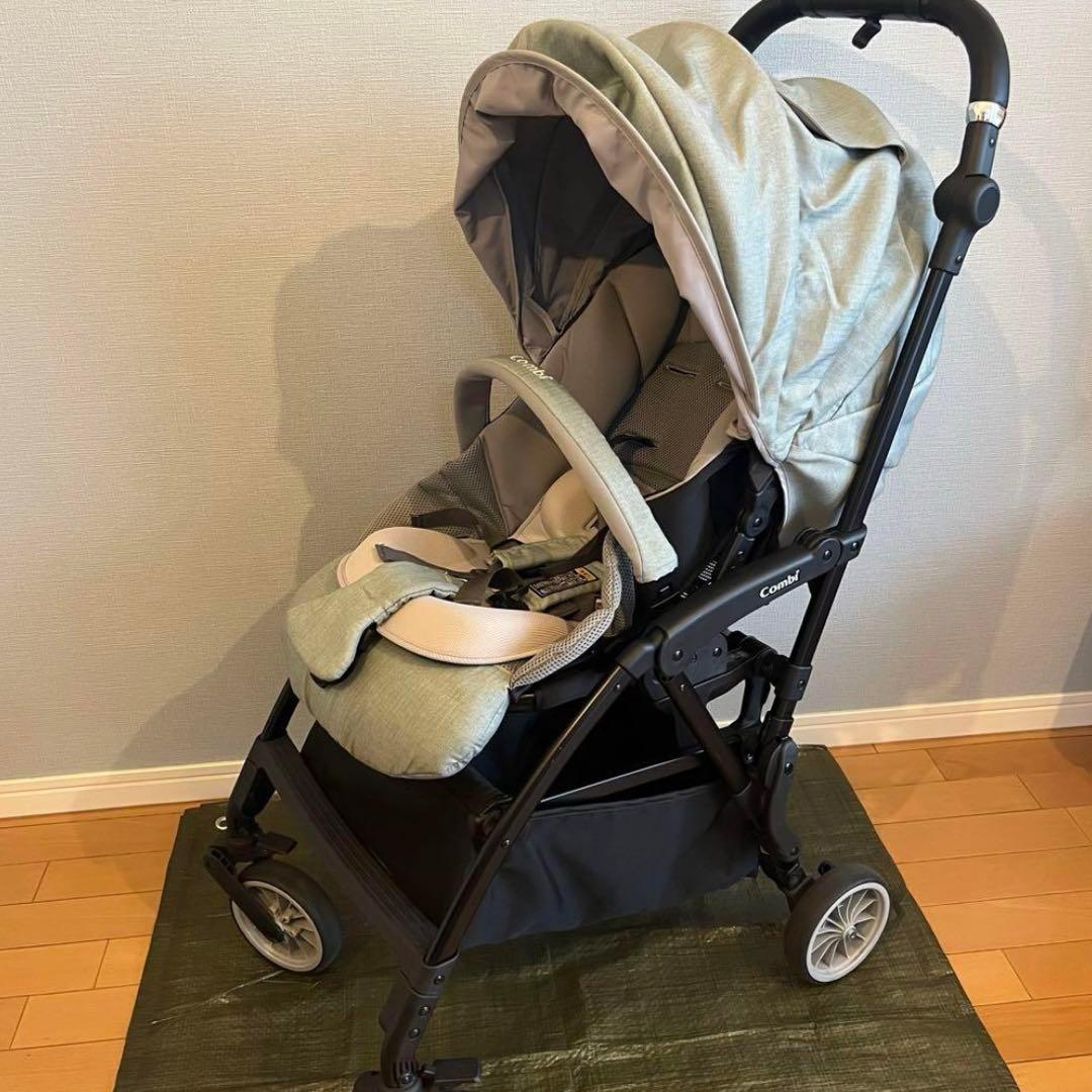 combiベビーカースゴカルminimoエッグショックDMバルクグレー即購入❌