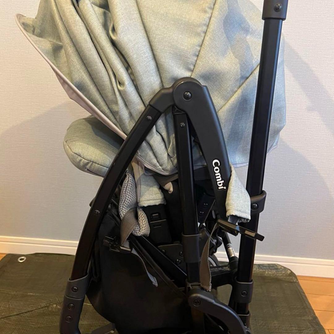 combiベビーカースゴカルminimoエッグショックDMバルクグレー即購入❌
