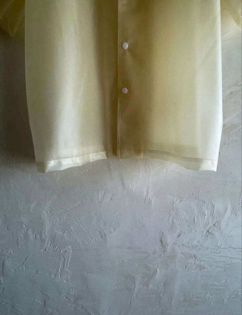 希少［XANDER ZHOU］19AW トランスルーセントシャツ