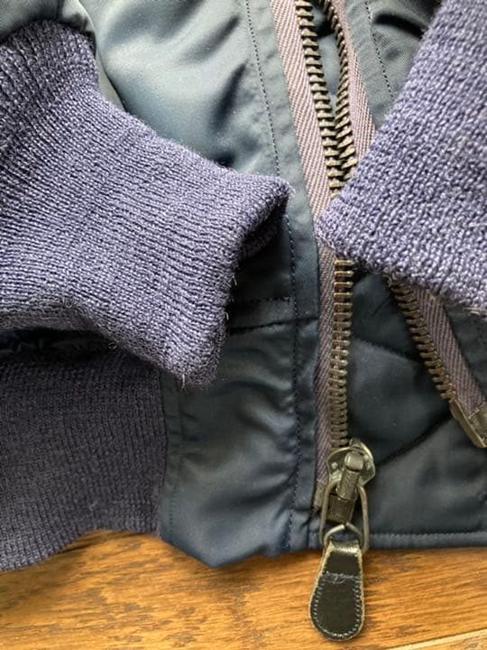 美品⭐︎REAL McCOY'S リアルマッコイズ　B15C 36 紺色MA-1