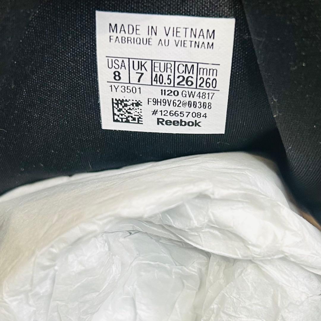 【新品】Reebok インスタポンプフューリー OG 26cm オールブラック