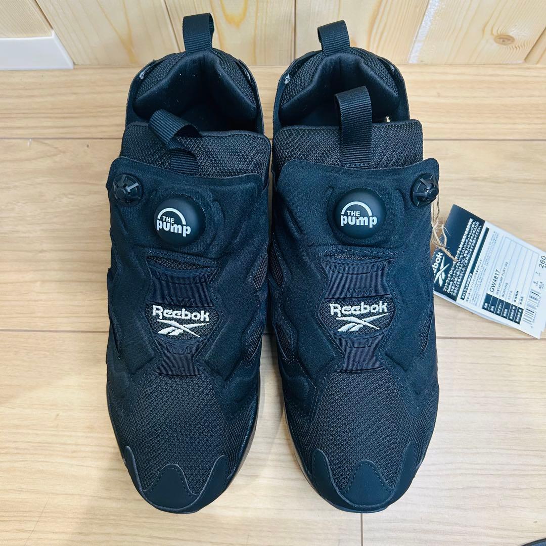 【新品】Reebok インスタポンプフューリー OG 26cm オールブラック