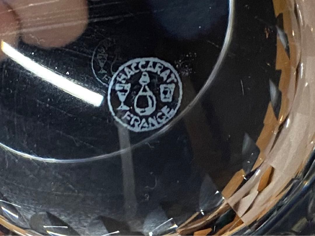 Baccarat 1930年代オールドバカラ希少 超々レア クリスタルタンブラー
