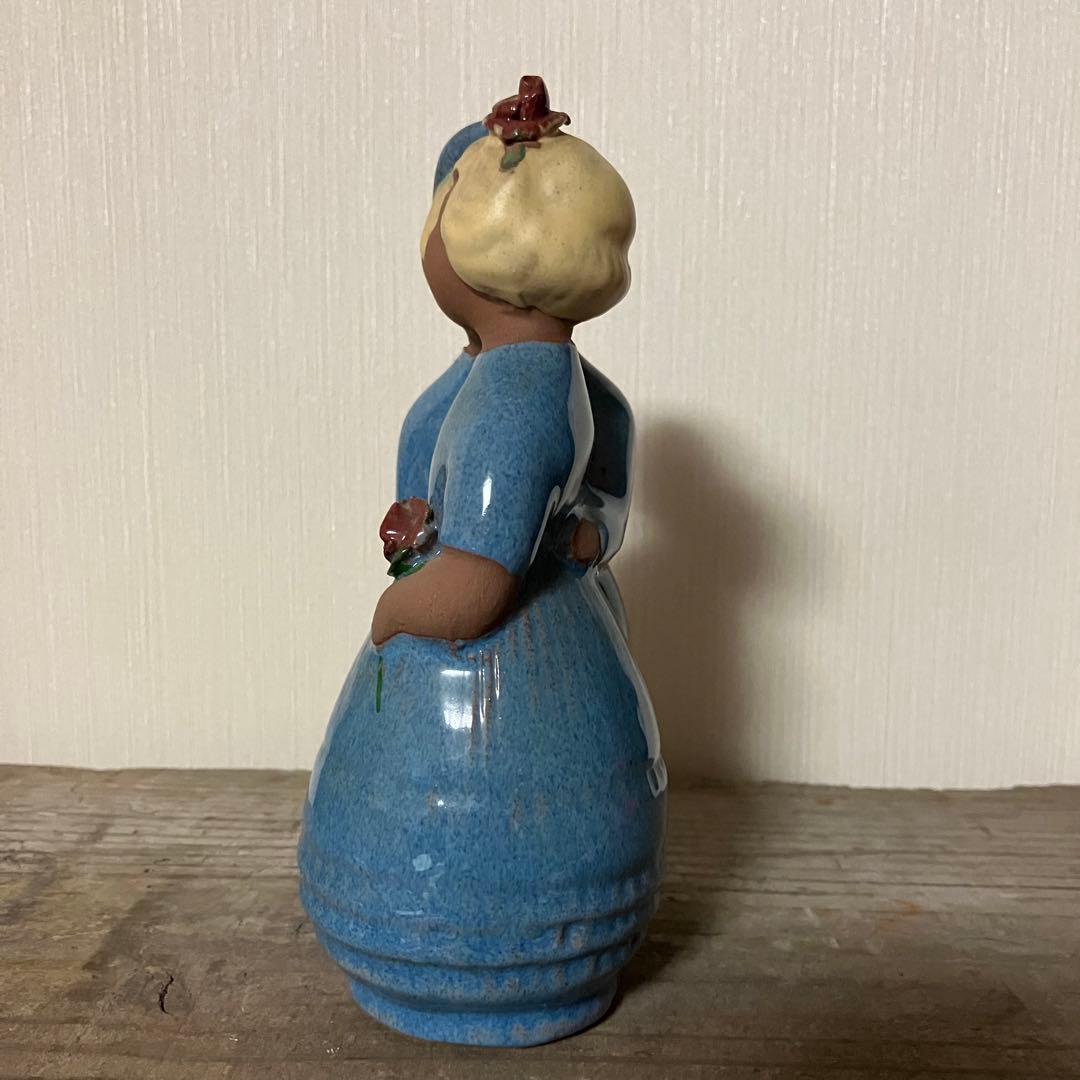Jie gantofta SWEDEN製　陶器　人形　置物　オブジェ
