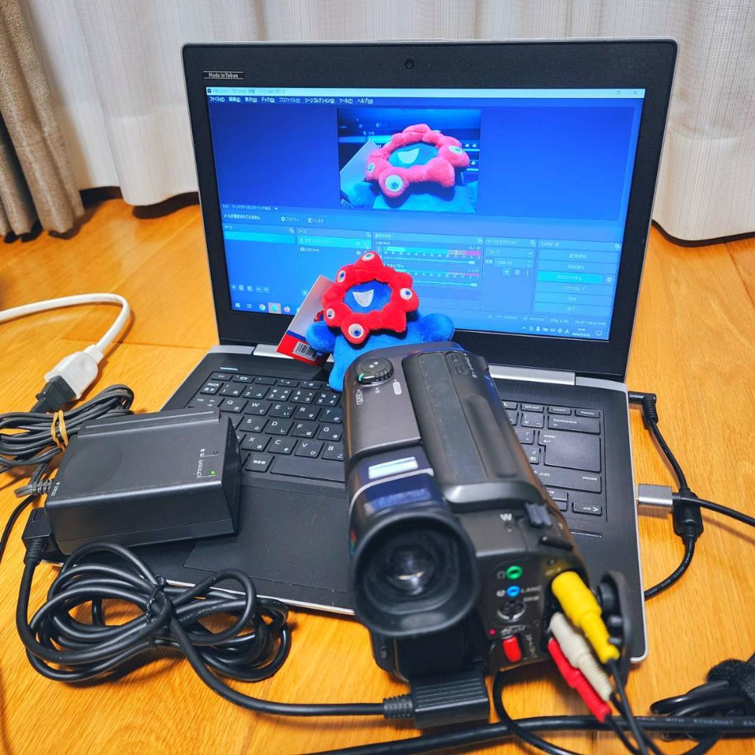 【動作確認済】SONY Hi8 高画質 ビデオカメラ CCD-TR11 セット