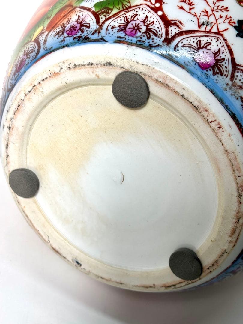 #色絵金彩　睡蓮鉢　メダカ鉢