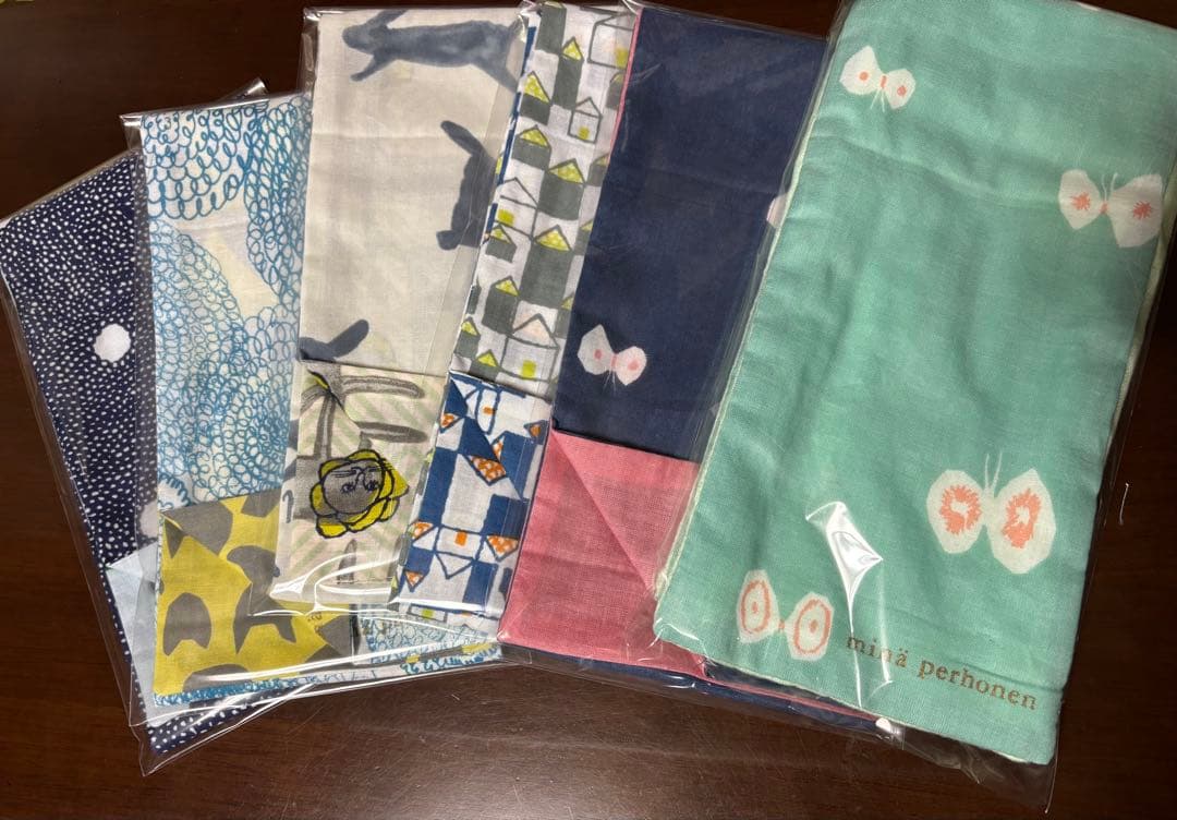 yuireu⭐️ハンドメイド　まきまきタオル⭐️ミナペルホネン