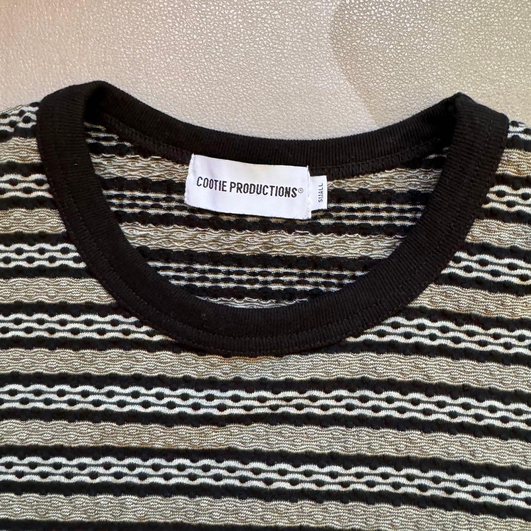 トップス COOTIE PRODUCTIONS Jacquard Border L/S