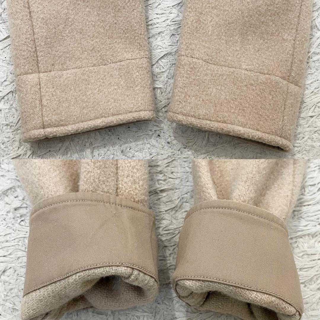 ✨美品✨ダントン　ダッフルコート　2way ロング丈　フード取り外し可　38