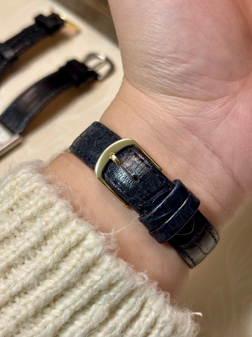 ヴィンテージ セイコー 1600 タンク ローマン文字盤 稼働品 美品 希少