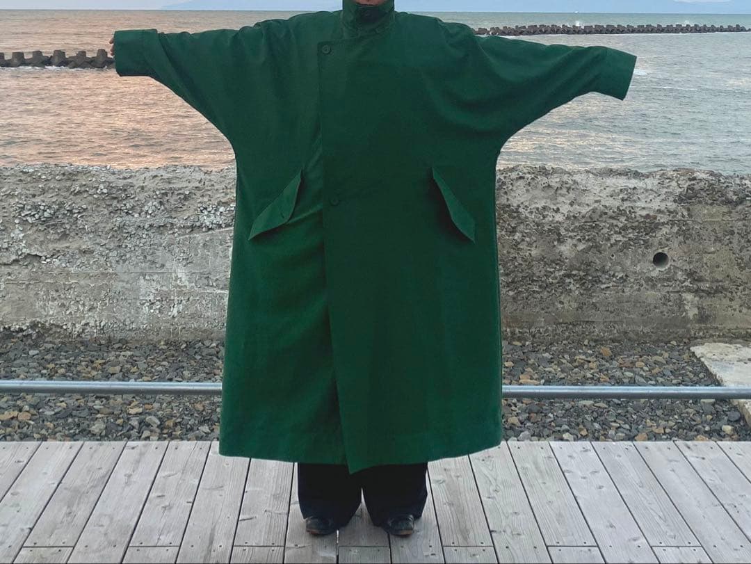 【HOMME PLISSÉ ISSEY MIYAKE 】　BLANK COAT