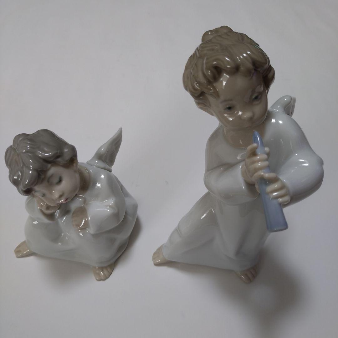 リヤドロ人形天使２体