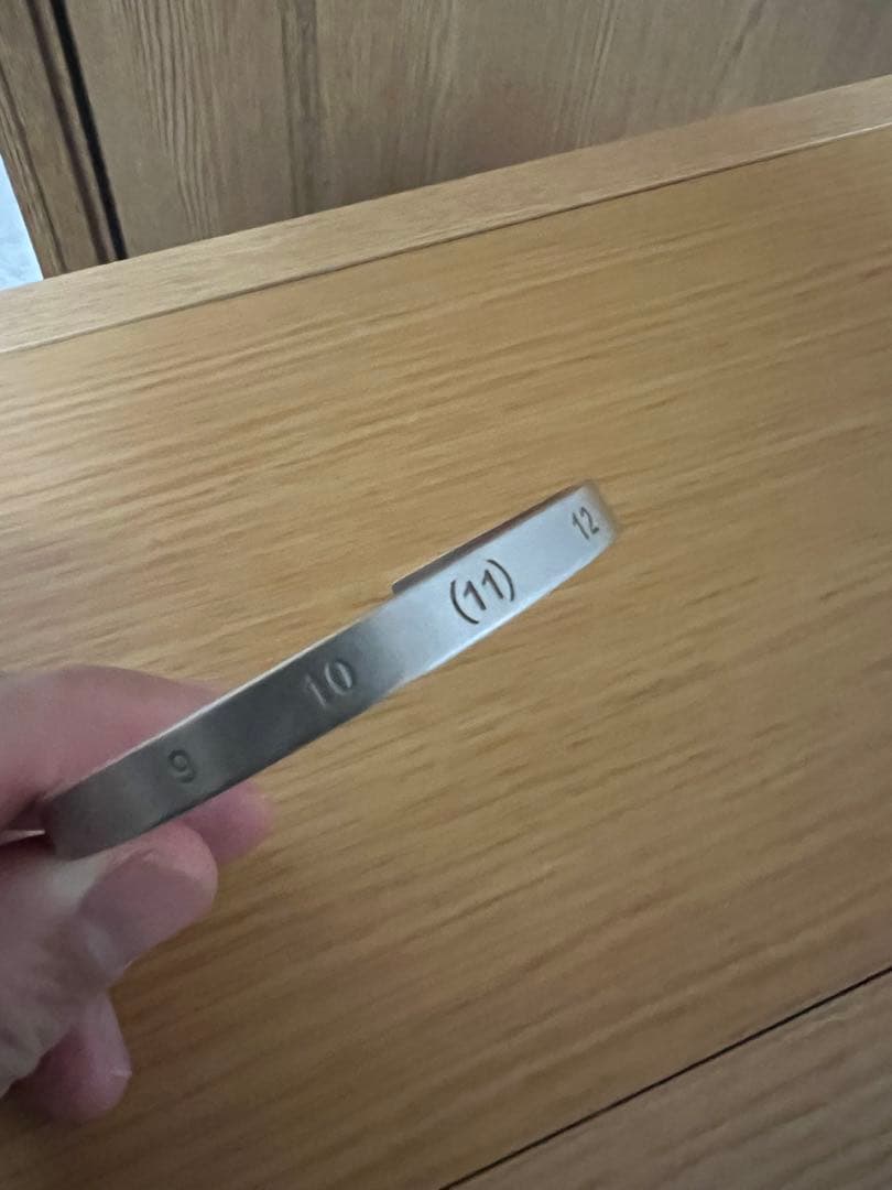 1/19 23:59まで掲載　マルジェラ　ナンバリング　ブレスレット