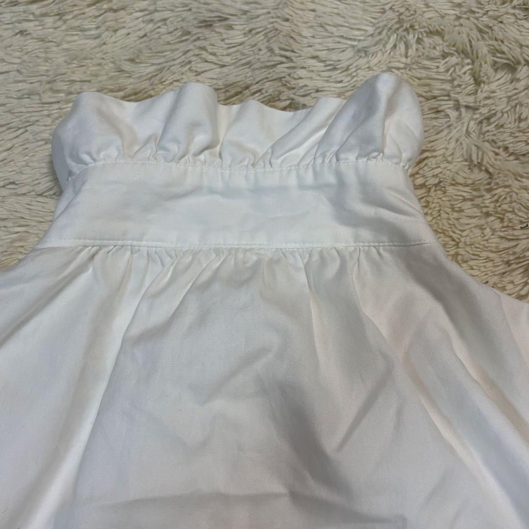 dahl’ia ダリア フリル ショートスリーブ シャツ ブラウス　FREE