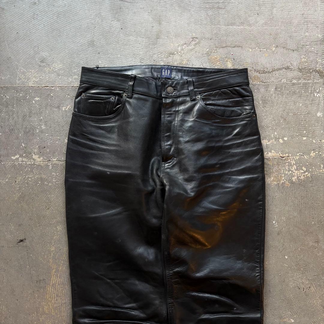 OLD GAP レザー パンツ